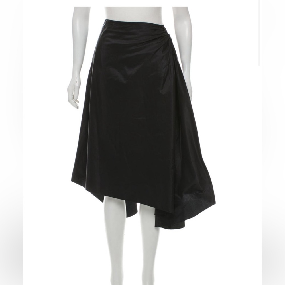 Max Mara Black Assymetrical Skirt 14